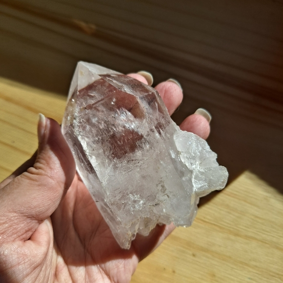 Medium Size Clear Quartz Crystal Point - Picture 5 of 8